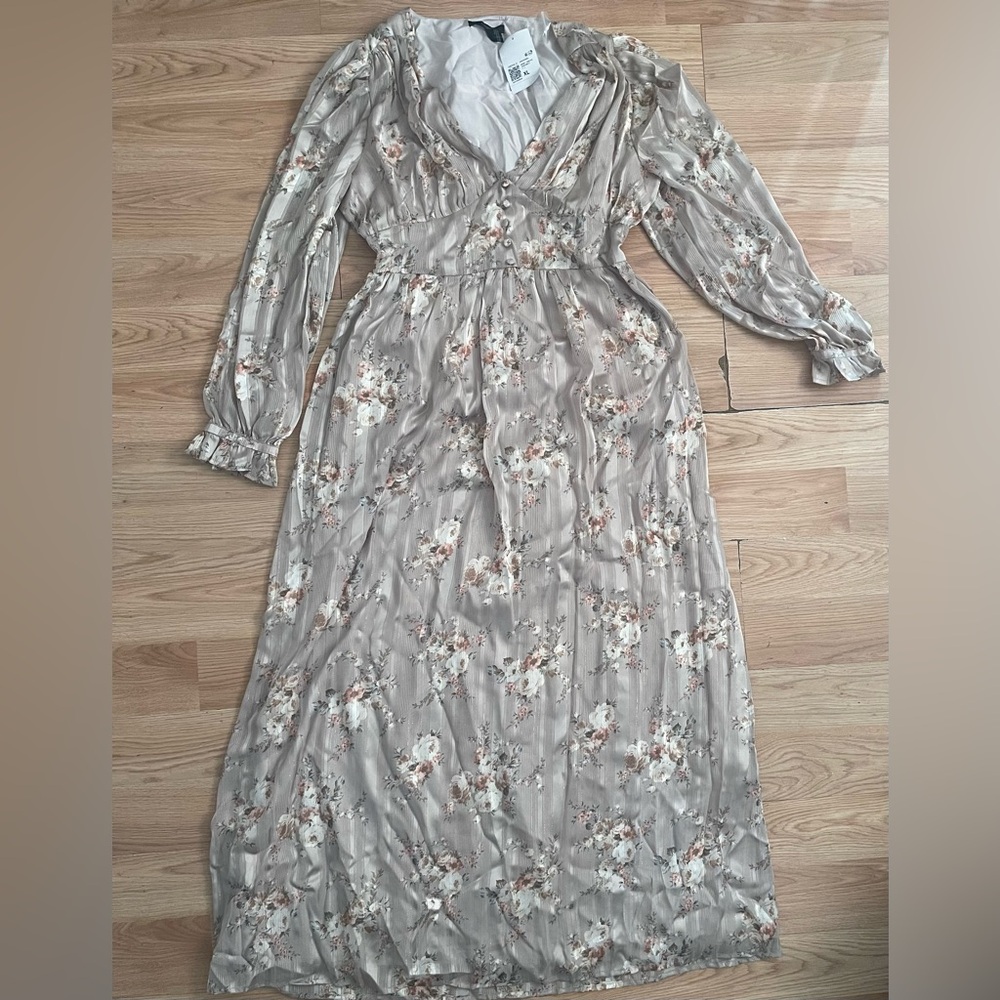 NEW long sleeve maxi dress